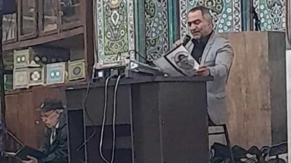 اجرای مراسم ختم با نوای نی در قزوین